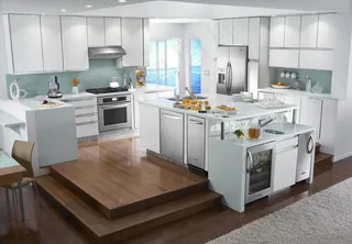 惠而浦开放式厨房图片