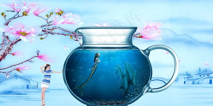 创意作品(10000X5000(DPI:300))psd模版下载