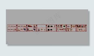 卓丽三楼大样施工图纸