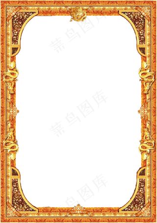 欧美精美奢华金色古典复古边框相框