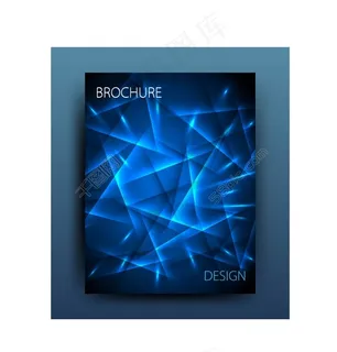 画册封面设计激光类海报