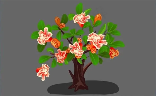 花朵掉落flash动画