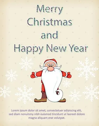 圣诞老人 圣诞节装饰素材图片