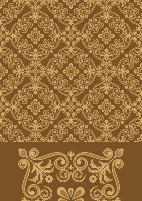 花纹背景矢量素材