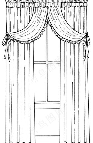 窗帘设计图片