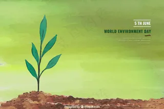 绿色背景矢量图