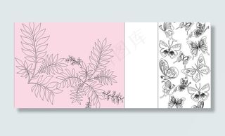 雕刻各种蝴蝶 花朵图片