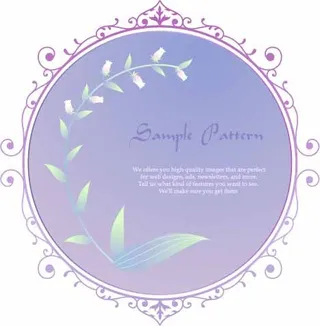 欧式花纹花边模板下载