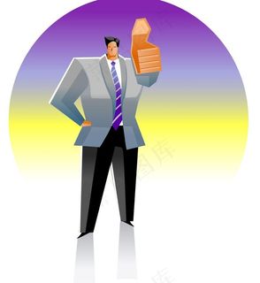 矢量卡通商务人物图片