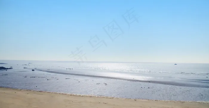 大海 海边 天空图片