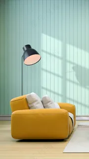 休闲黄色沙发高清摄影图片