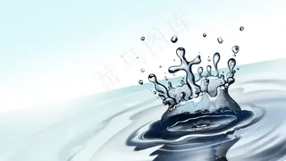 高清水波纹图片