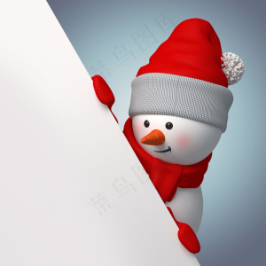 3d雪人图片