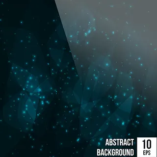 幽蓝光晕背景矢量素材图片