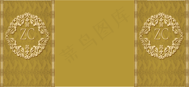 婚礼LOGOai矢量模版下载