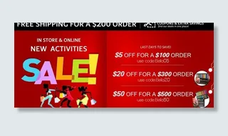 新年网页促销横幅图片