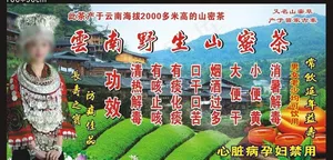 云南野生山蜜茶图片
