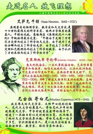教育名人展板图片