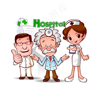 医疗护理医药医院护士海报png素材