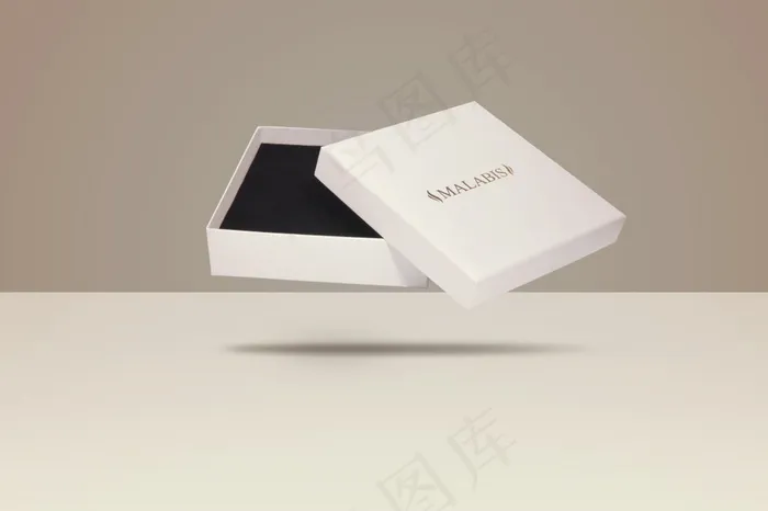 礼品盒样机psd模版下载