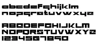 Blockhead 英文字体下载