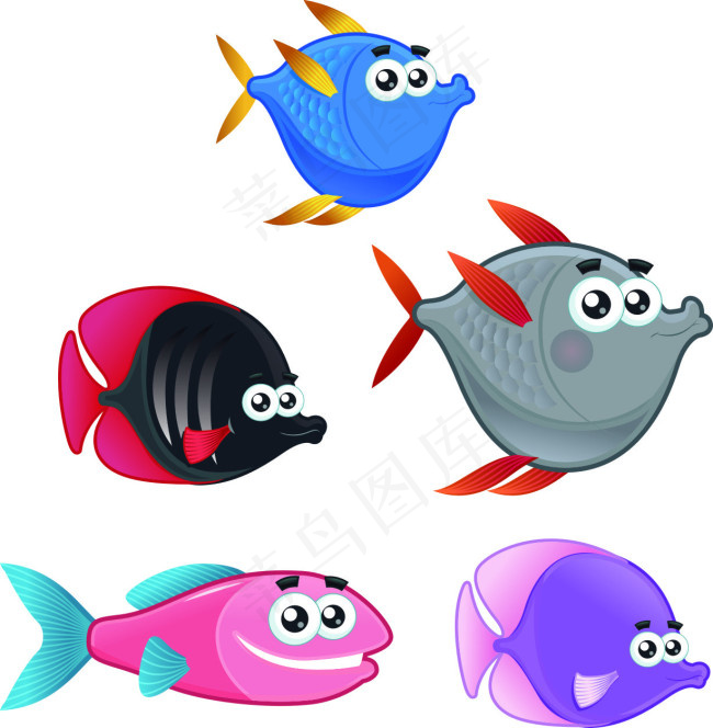 卡通鱼