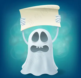 万圣节小鬼矢量