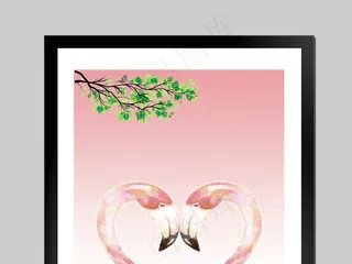 2018年简约水墨挂画