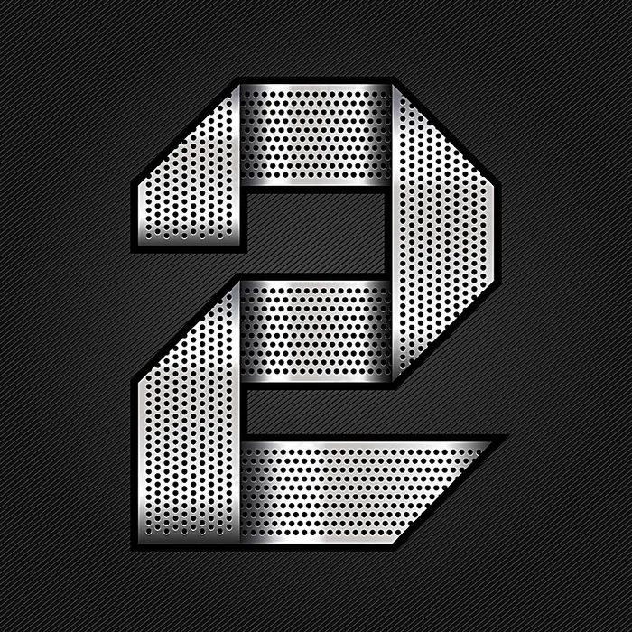金属字2素材eps,ai矢量模版下载