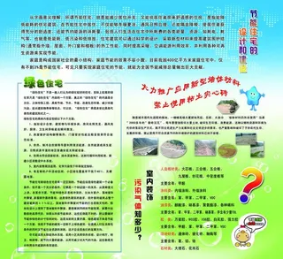 节能知识展板图片