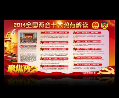 聚焦2014全国两会十大热点简读宣...