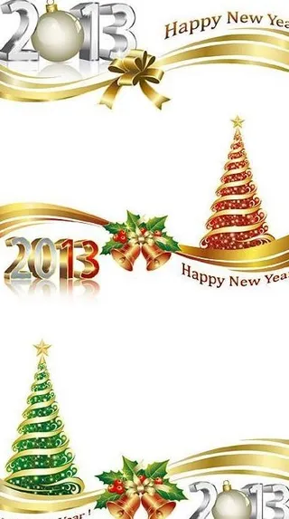 2013新年字体设计素材矢量二