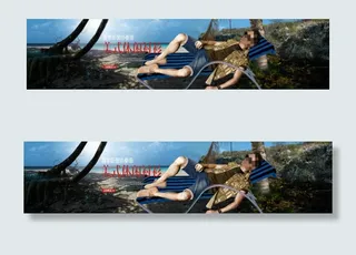 男装淘宝全屏海报