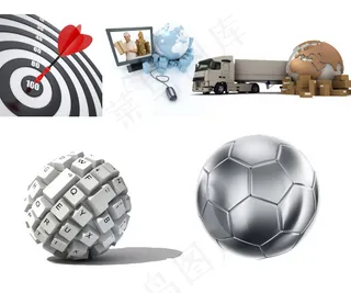 3D球 足球 ...