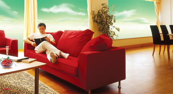 地产人物居家男人