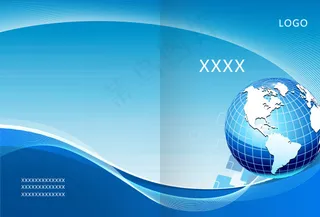 科技蓝封面图片