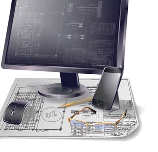 房屋建筑图纸矢量素材06