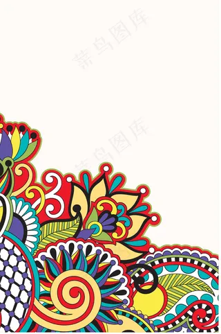 复古古典创意花纹高清背景