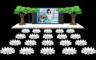 小孩生日宴 舞台 效果图