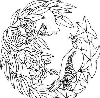 吉祥图案 黑白 中华传统 矢量 AI_0072