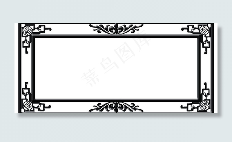 古典相框方形之韵魅图片