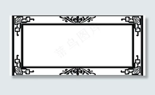 古典相框方形之韵魅图片
