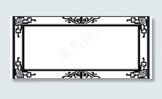 古典相框方形之韵魅图片