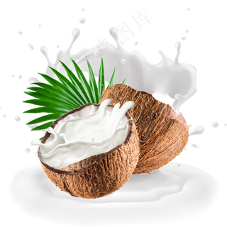 简单卡通椰子装饰图案简单卡通椰子装饰图案