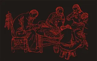 中华传统包饺子