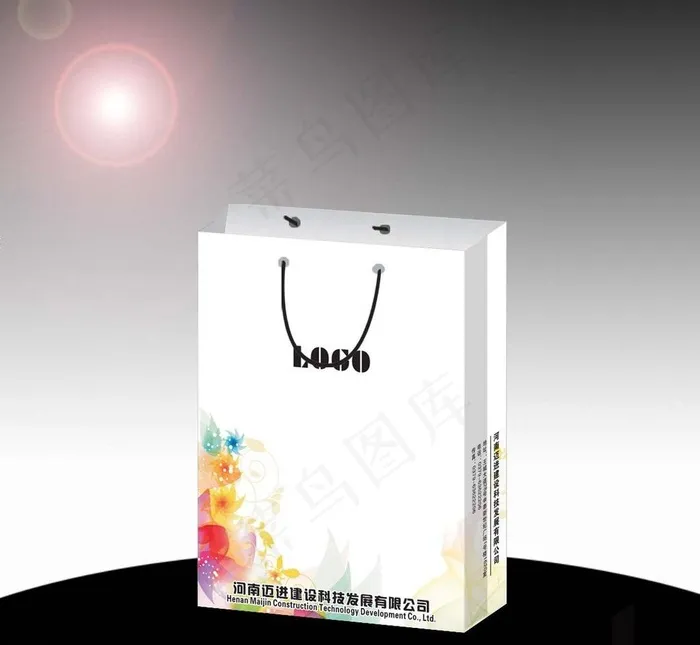 手提袋（展开图）图片
