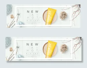 化妆品护肤品海报banner