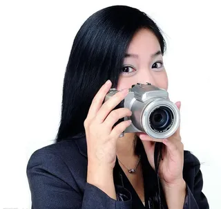 相机美女图片