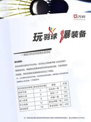 羽毛球海报图片