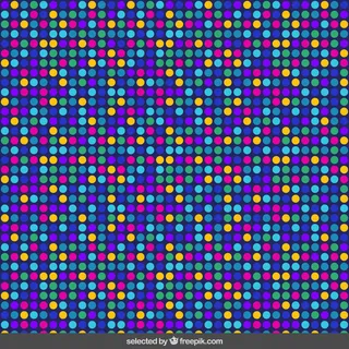 点缀多彩的图案